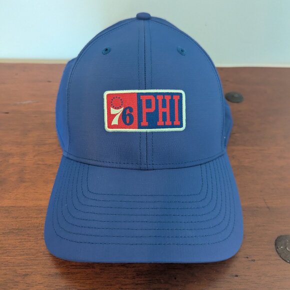 Sixers Philadelphia 76ers NBA Snap Back Hat Blue Red '47 Brand OS - Picture 1 of 4